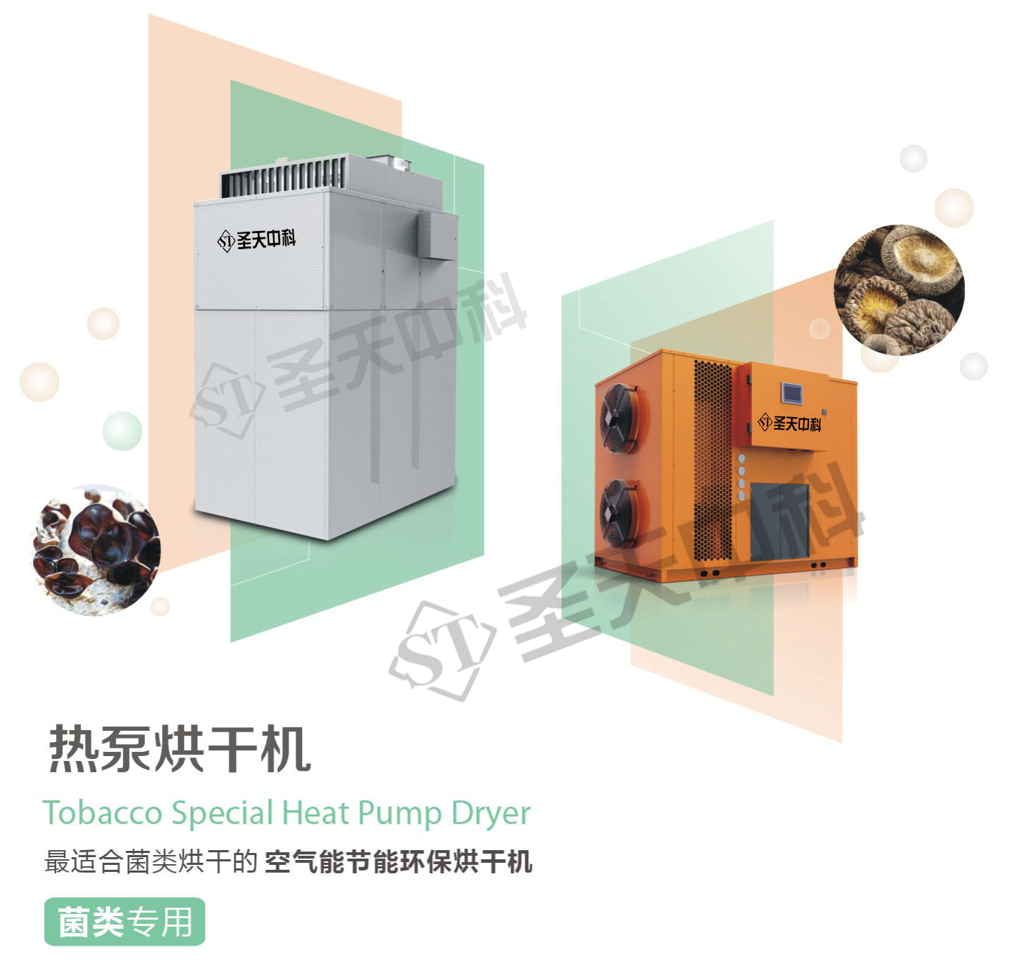 菌类专用热泵烘干机